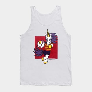 Rugby Unicorn - Ready to Pass - Animals of Inspiration Tank Top